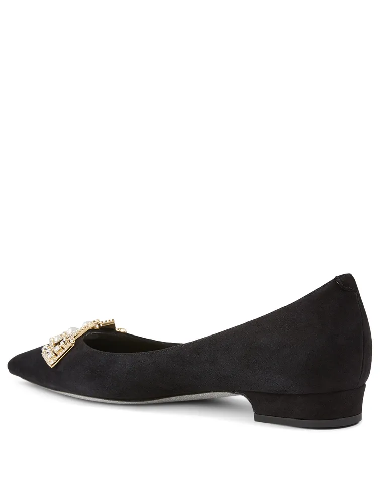 Ladyperla 15 Suede Ballet Flats