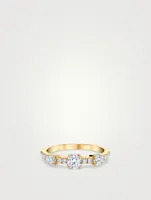 Collins 18K Gold Diamond Ring