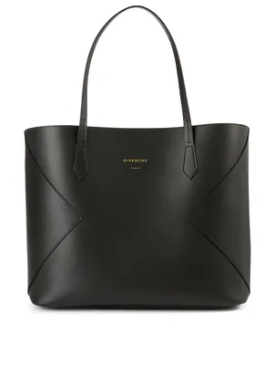 Wing Leather Shopping Tote Bag