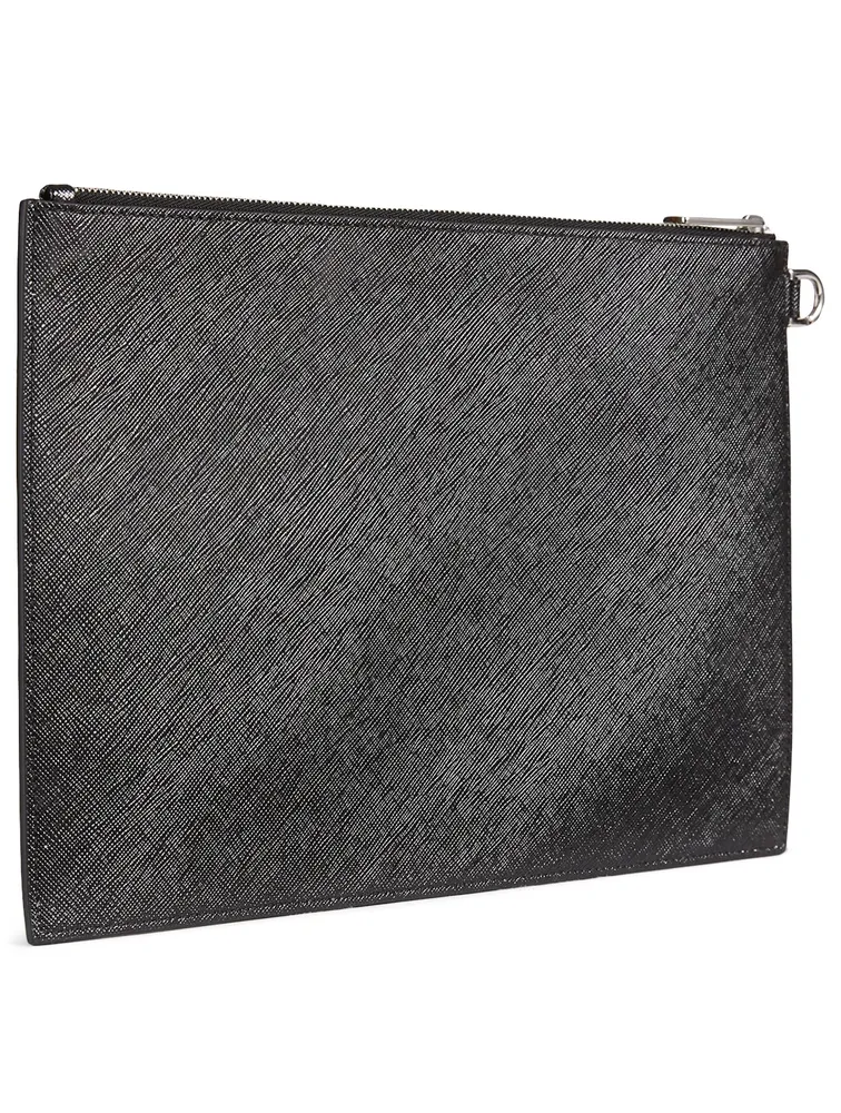 Givenchy Paris Coated Canvas Pouch