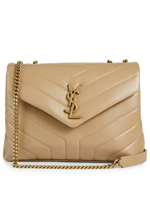 Small Loulou YSL Monogram Leather Chain Bag