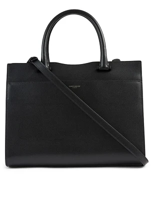 Medium Uptown YSL Monogram Leather Bag