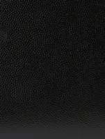 Large Uptown YSL Monogram Leather Wallet
