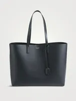 E/W YSL Monogram Leather Shopping Tote Bag