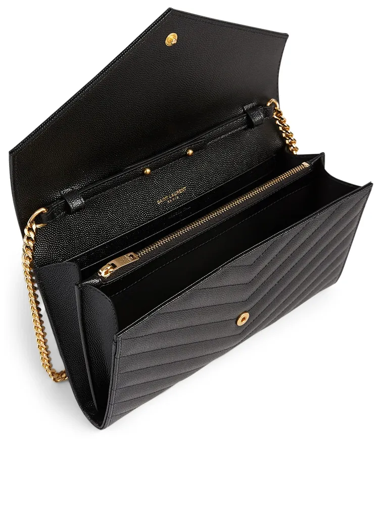 YSL Monogram Leather Chain Wallet Bag