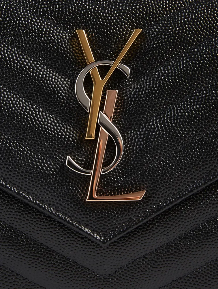 YSL Monogram Leather Chain Wallet Bag