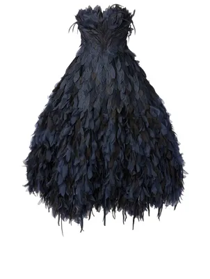 Silk Feather Dress