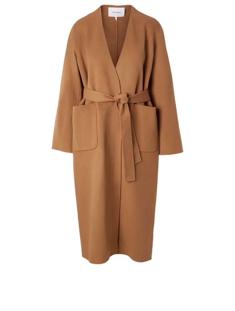 Wool And Cashmere Midi Coat