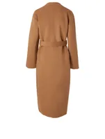 Wool And Cashmere Midi Coat