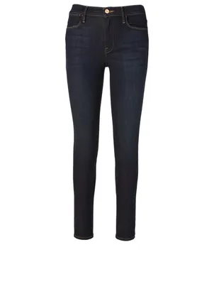 Le High Skinny Jeans With Outseam Split