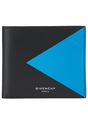 V Shape Leather Bifold Wallet