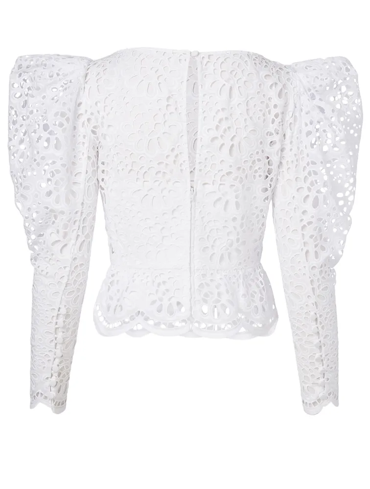 Broderie Anglaise Blouse