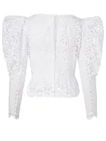 Broderie Anglaise Blouse