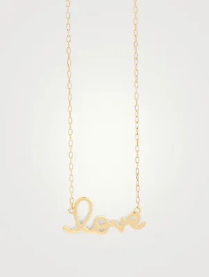 14K Gold Pure Love Necklace