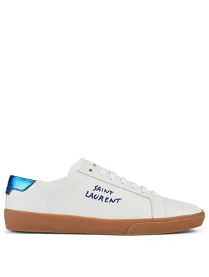 Court Classic SL/06 Leather Sneakers With Metallic Tab