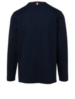 Long-Sleeve T-Shirt With Side Slits