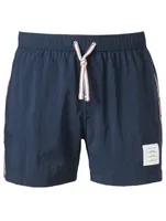 Classic Swim Shorts With Side Stripe