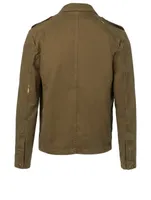 Cotton Gabardine Field Jacket
