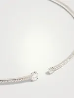 Spectrum 18K White Gold Choker Necklace With Diamonds
