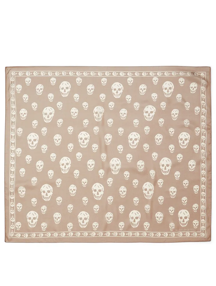 Silk Skull Scarf