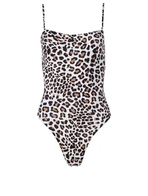 Jenna One-Piece Swimsuit Leopard Print