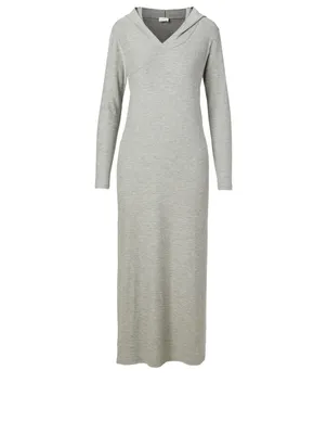 Terry Cloth Long Cover-Up Dress