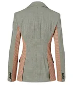 Totem Wool-Blend Blazer Check Print