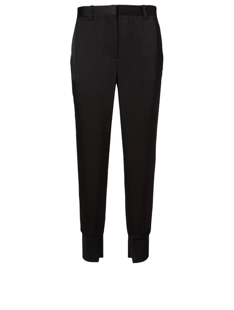 Satin Jogger Pants