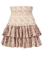 Naomi Cotton Mini Skirt
