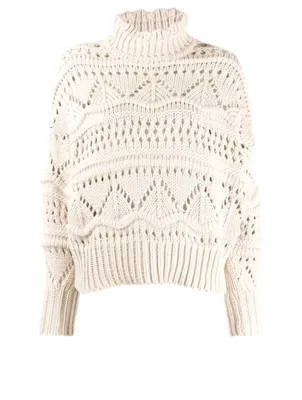 Naka Cotton-Blend Turtleneck Sweater