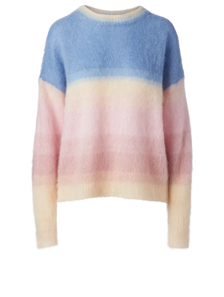 Mohair and wool sweater