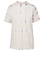 Dena Cotton T-Shirt Tie-Dye Print