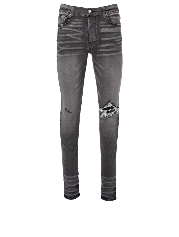 AMIRI Broken Cotton Stretch Jeans