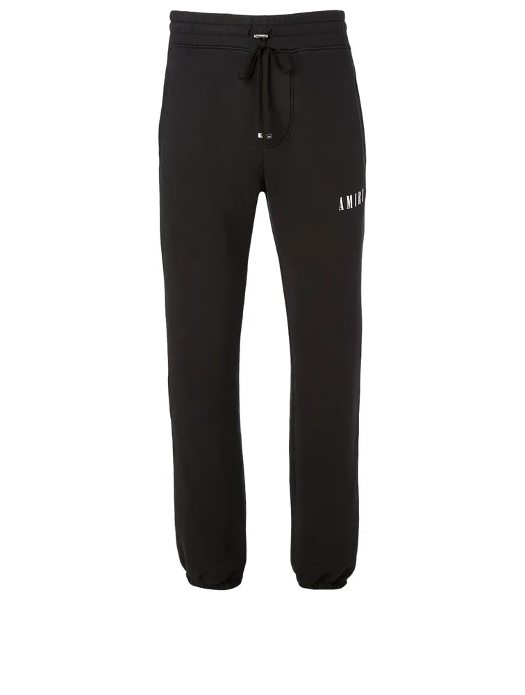 Cotton-Blend Sweatpants With Dagger Logo