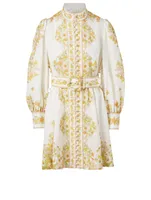 Super Eight Linen Mini Dress