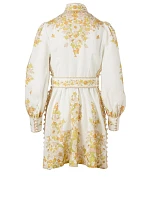 Super Eight Linen Mini Dress