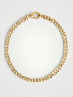 14K Gold Plated Presa Chain Necklace