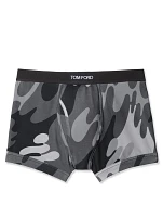 Cotton Stretch Boxer Briefs Camo Print