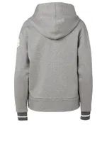 Cotton-Blend Zip Hoodie