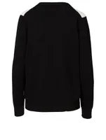 Wool And Cashmere Logo Sweater