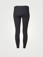 Technical Leggings With Side Stripe