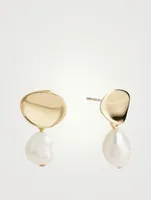 Sina Drop Earrings With Pearls