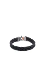Lash Braided Leather Bracelet