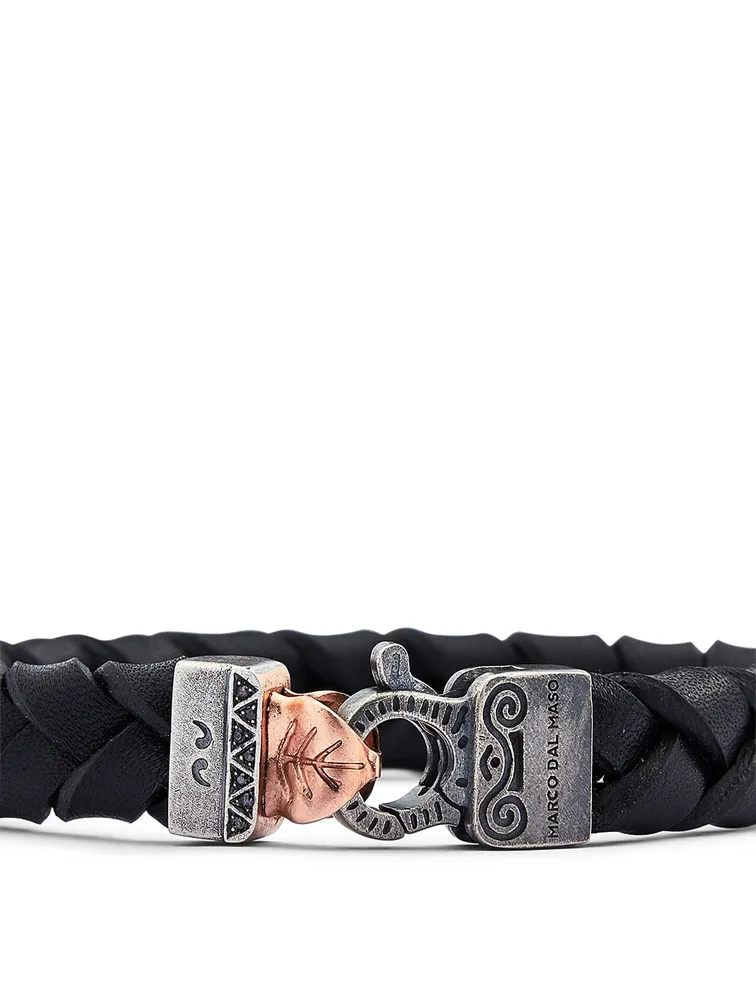 Lash Braided Leather Bracelet