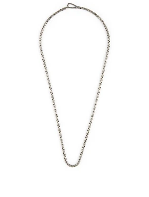 Ulysses Oxidized Silver Necklace