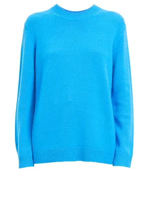 Cashmere Relaxed Crewneck Sweater