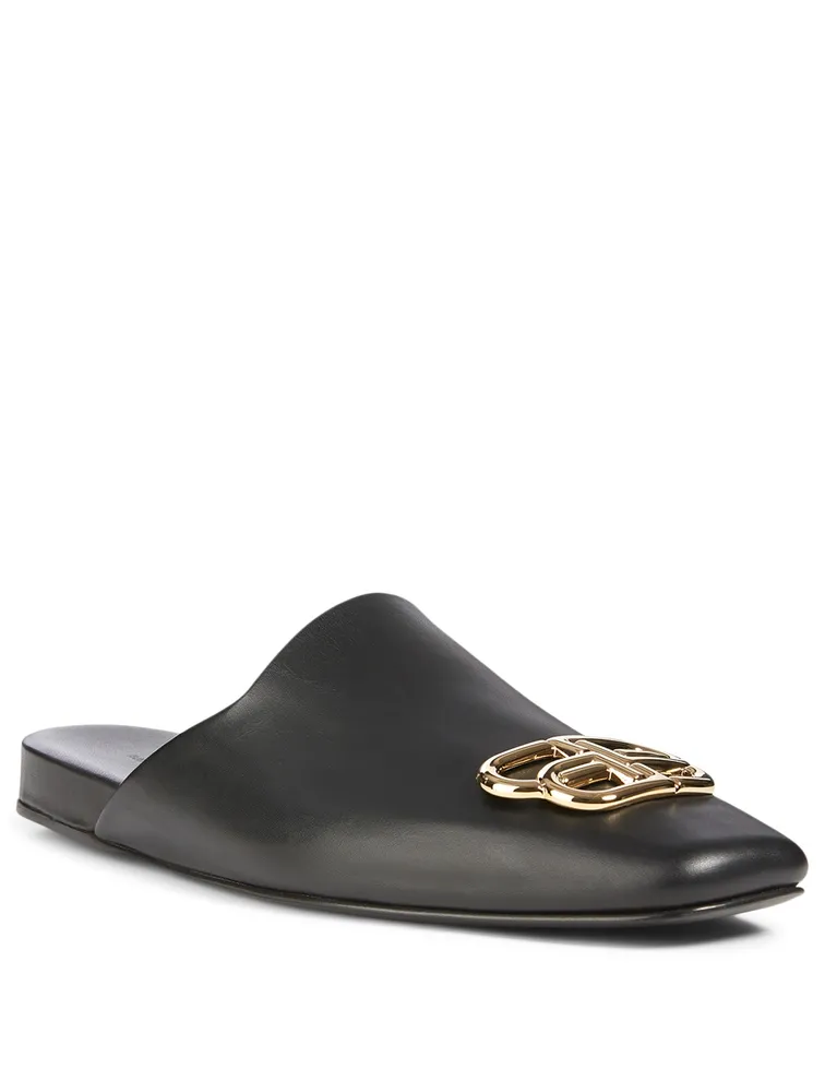 Cosy BB Leather Flat Mules