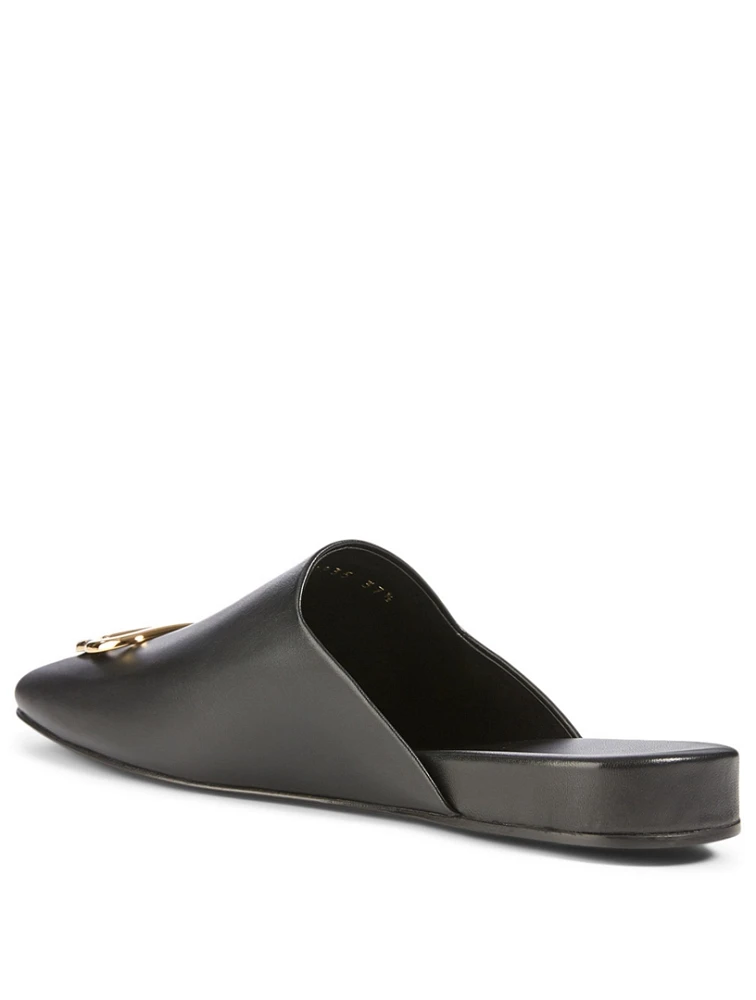 Cosy BB Leather Flat Mules