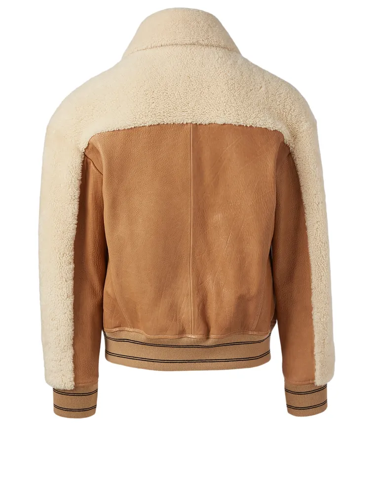 Shearling Leather Jacket