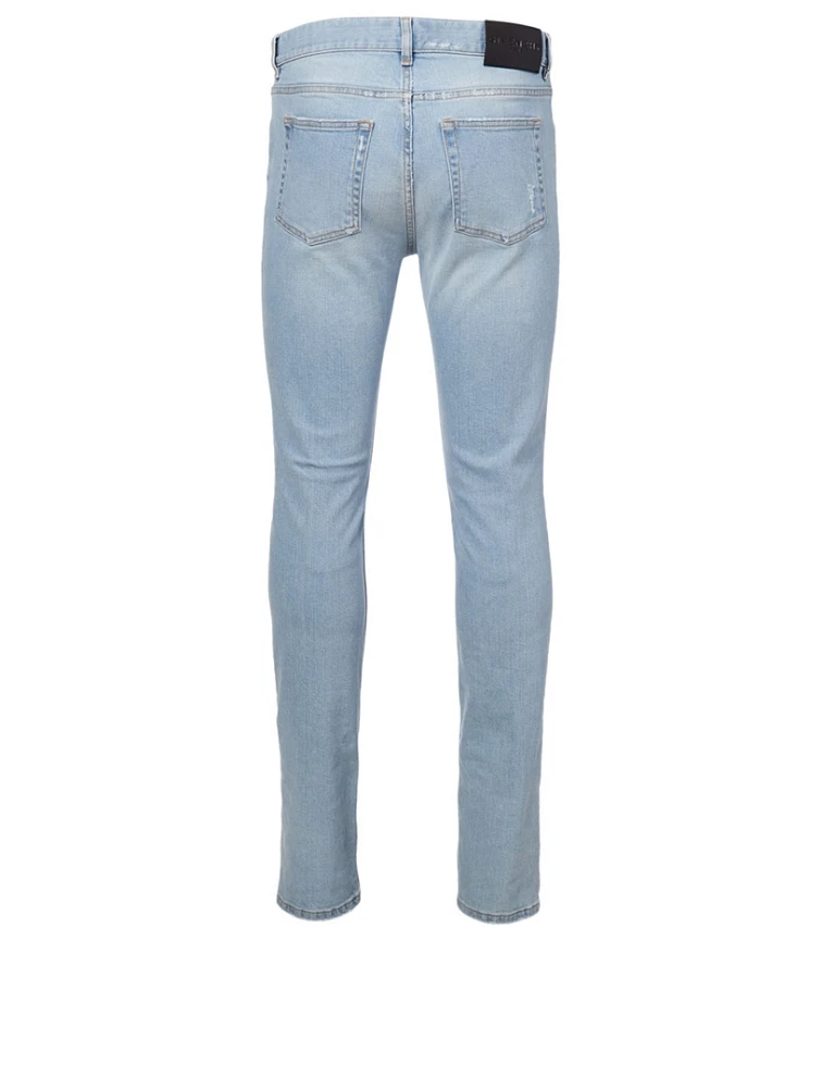 Destroyed Slim Jeans